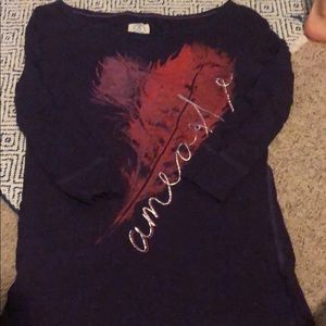 American Eagle long sleeve graphic